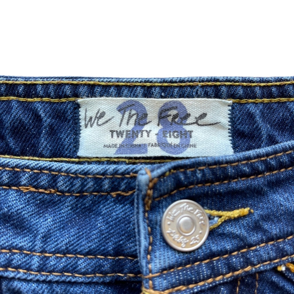 Free People Flared Jeans. Vintage Look. - Picture 2 of 9